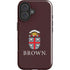 Brown University Primary Logo iPhone 16 Impact Case